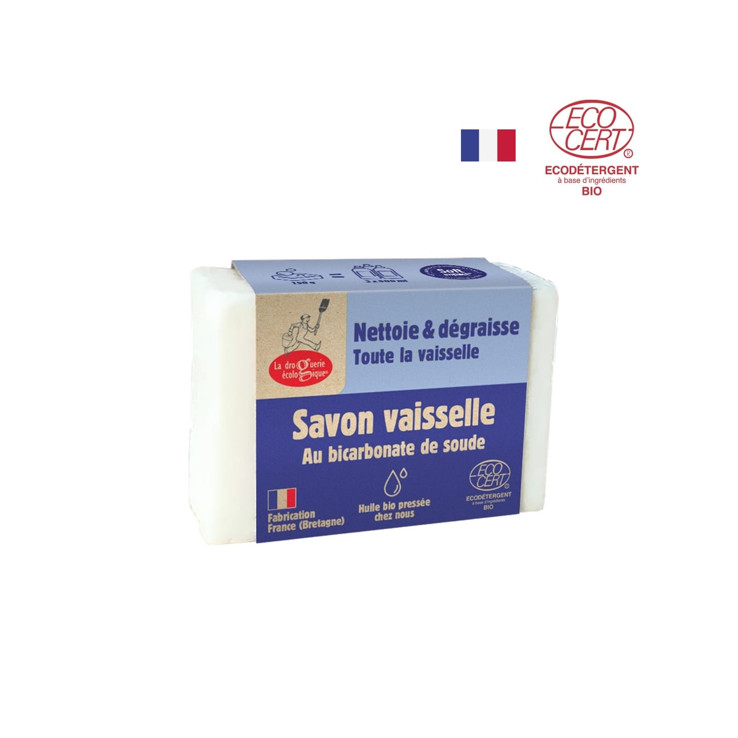 La Droguerie Ecologique Baking Soda Dish Soap 150g