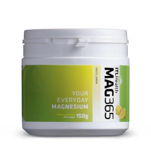 Mag365 Magnesium Powder Exotic Lemon Flavour - Down to Earth Healthfood ...