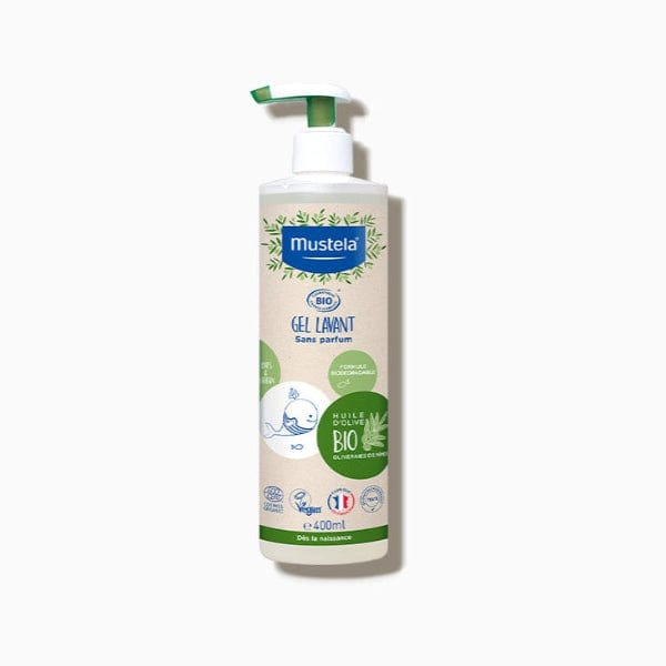 Mustela Organic Cleansing Gel Hair & Body 400ml