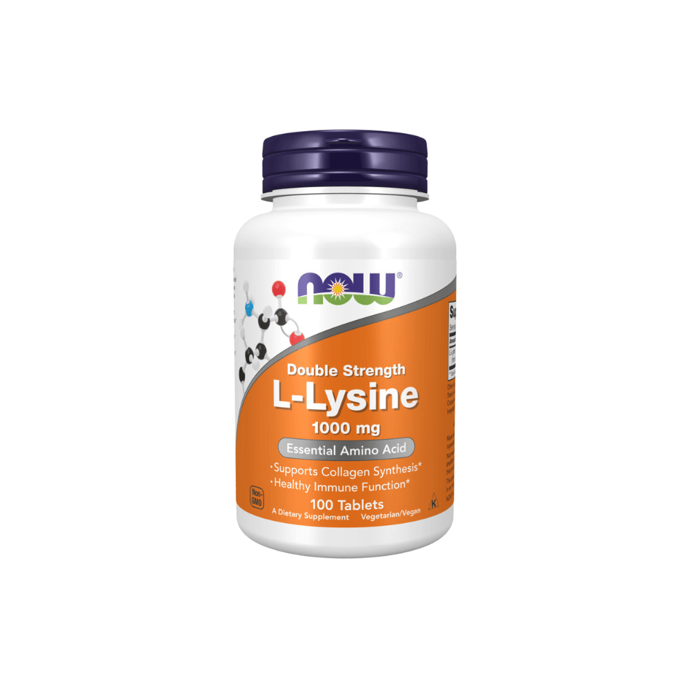 NOW Lysine 1000mg 100 Tabs