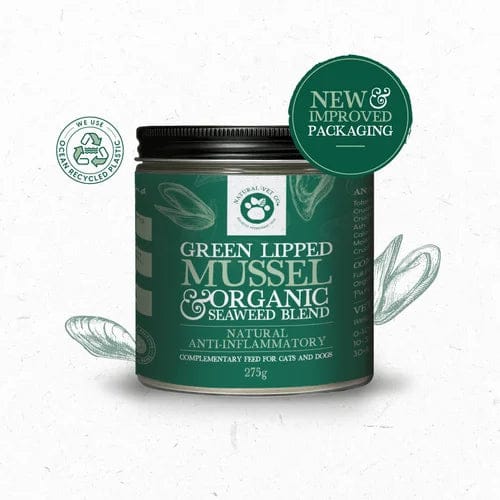 Natural Pet Co. Green Lipped Mussel & Organic Seaweed Blend 275g