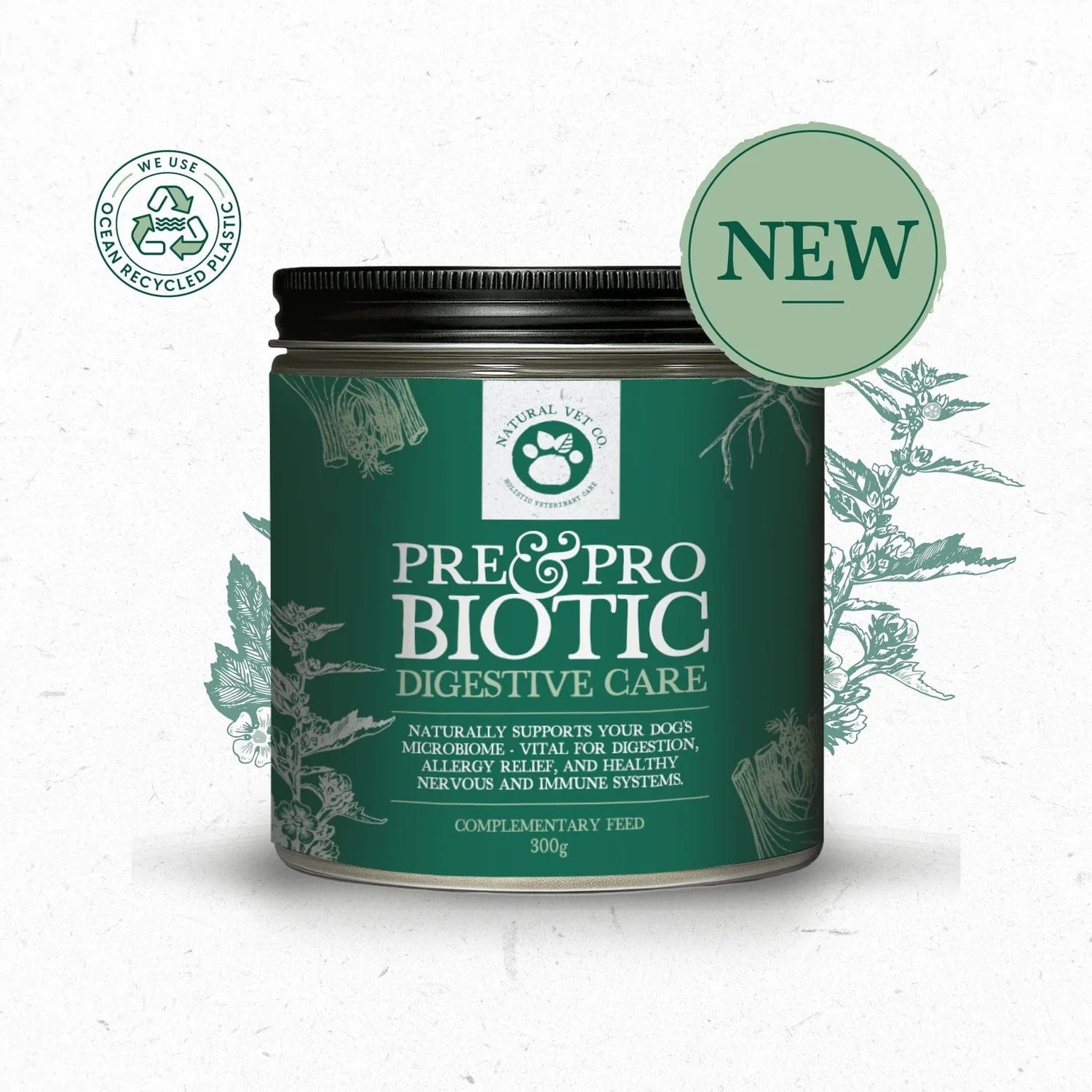 Natural Pet Co. Pre & Pro Biotic Digestive Care For Dogs 300g