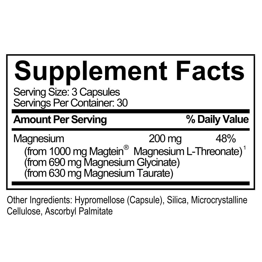 Natural Stacks MagTech Magnesium Complex 90 Caps