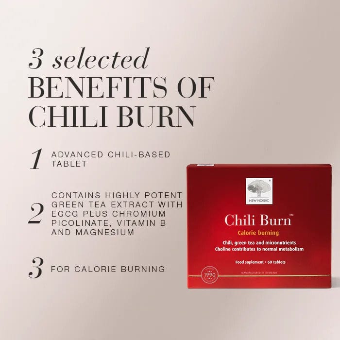 New Nordic Chilli Burn 60 Tabs