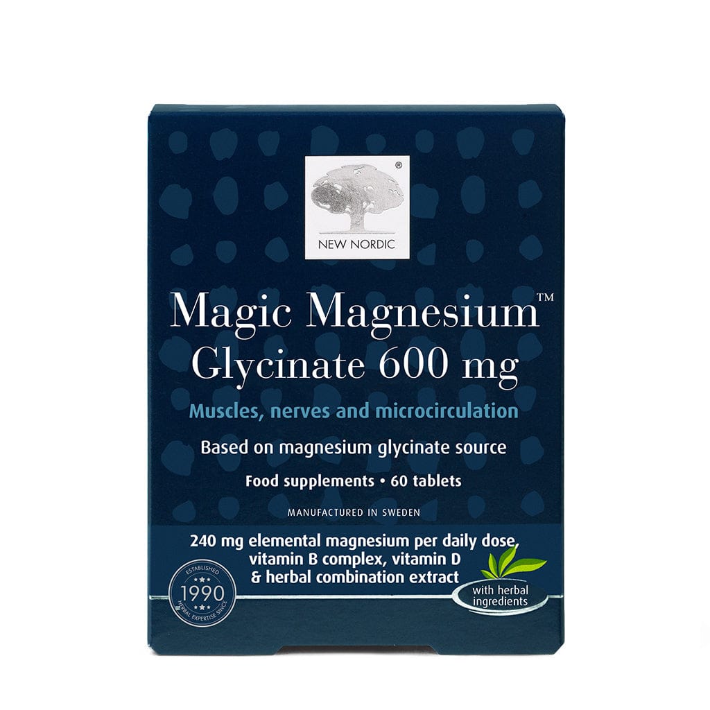 New Nordic Magic Magnesium Glycinate 60 Tabs