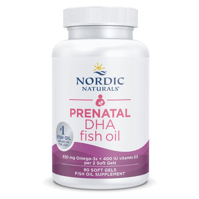 Nordic Naturals Prenatal DHA 90 Softgels