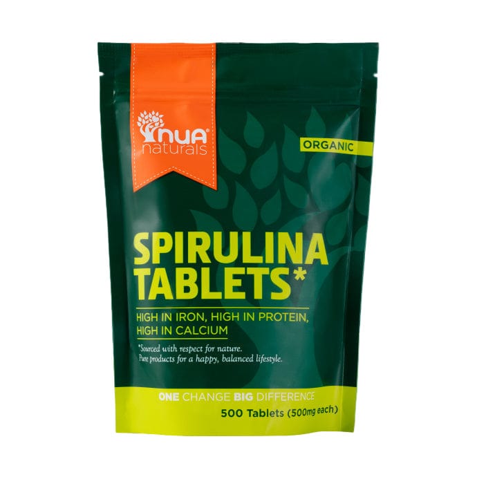 Nua Naturals Organic Spirulina 500 Tablets 
