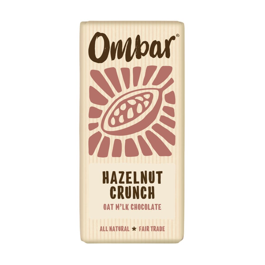 Ombar Organic Vegan Oat M'lk Hazelnut Bar 70g