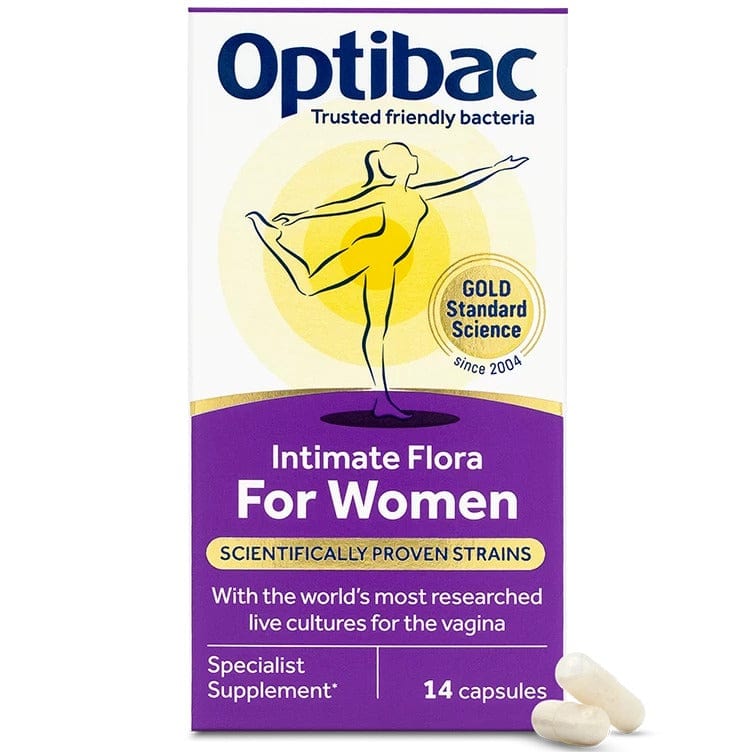 OptiBac Probiotics For Women Intimate Flora 14 Caps