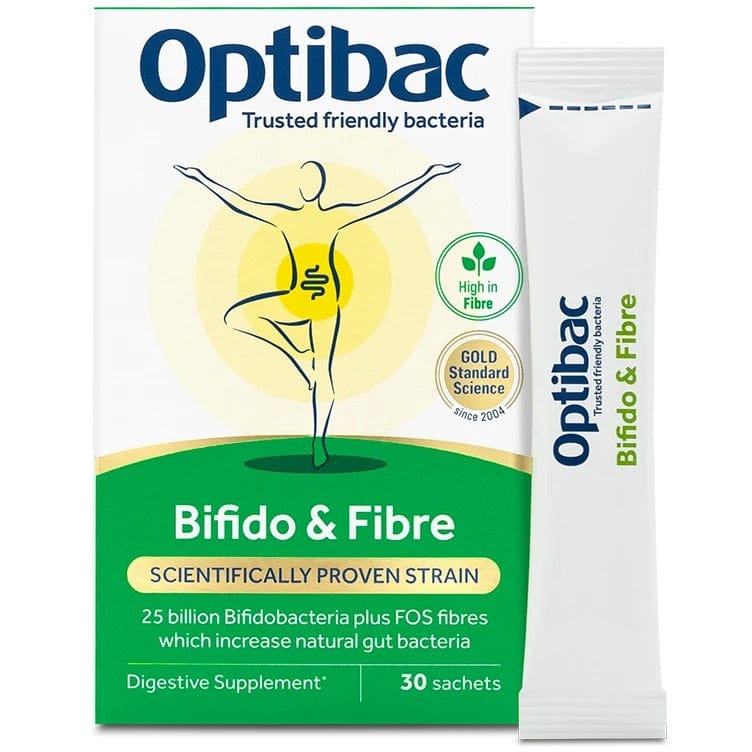 Optibac Bifidobacteria & Fibre 30 Sachets