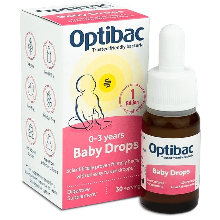 Optibac Friendly Bacteria Baby Drops 10ml
