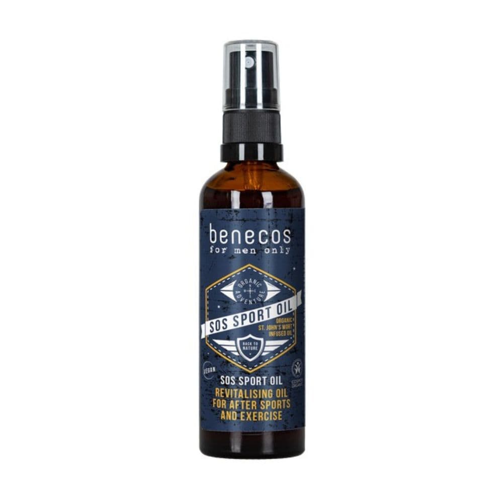 Organic Men's SOS Sport |St Johns Wort Infused Body Oil 75ml