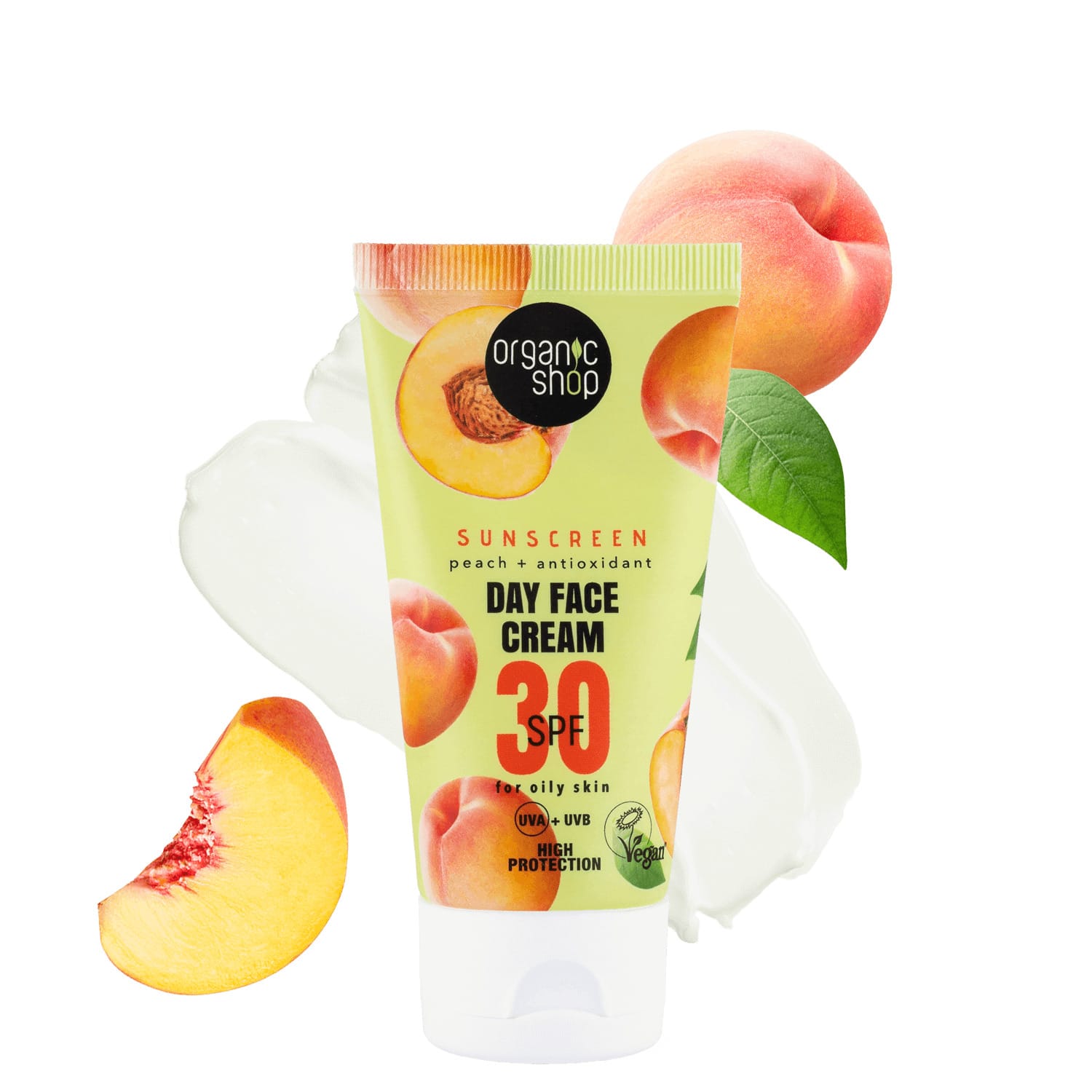 Organic Shop Face Cream 30 SPF Oily Skin 50ml