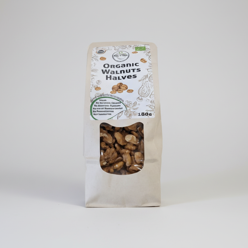 Organic Walnuts 180g