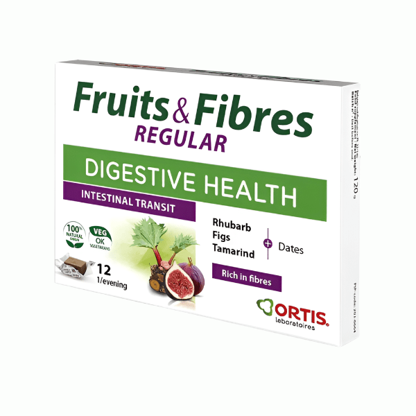 Ortis Fruit & Fibre Cubes 12 cubes