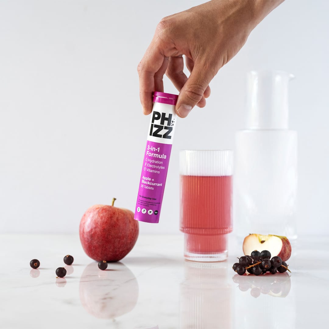 PHIZZ 3-in-1 Hydration, Electrolytes & Vitamins 20 Tabs