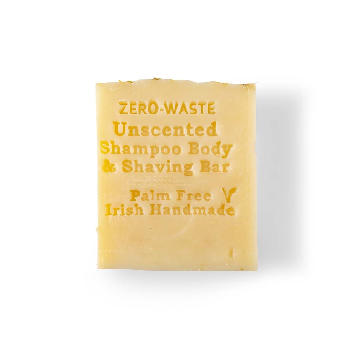 Palm Free Irish Soap Unscented Shampoo & Shaving Bar