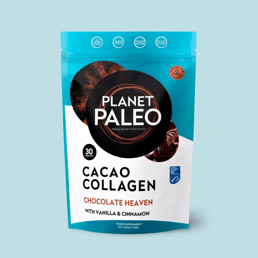 Planet Paleo Cacao Collagen Powder 231g