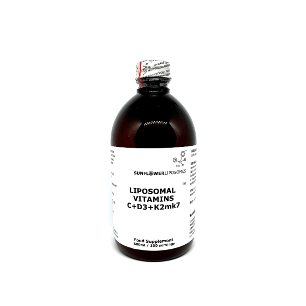 Porebski Liposomal  Vitamin C, D3 & K2mk7 500ml