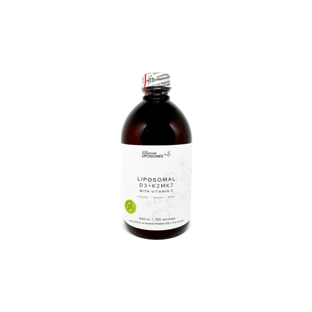 Porebski Liposomal Vitamins C, D3+K2mk7 & Zinc 500ml