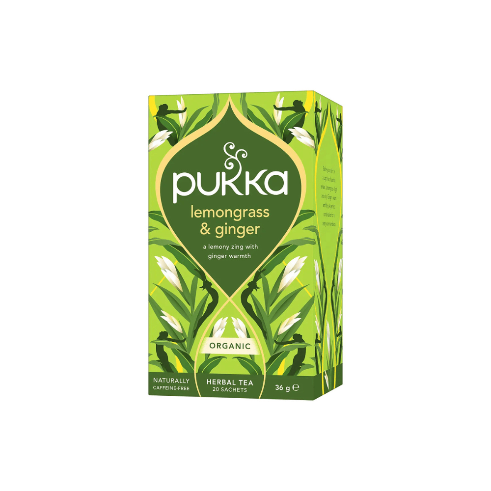 Pukka Organic Lemongrass & Ginger Tea 20 Bags