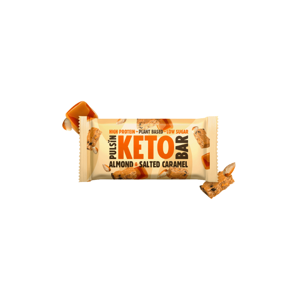 Pulsin Keto Almond & Salted Caramel Bar 50g