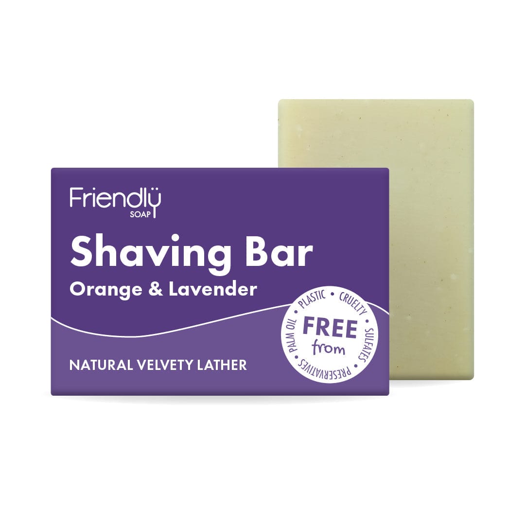 Friendly Orange & Lavender Shaving Bar