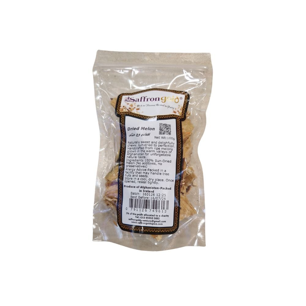 Saffron Gold Dried Melon 100g