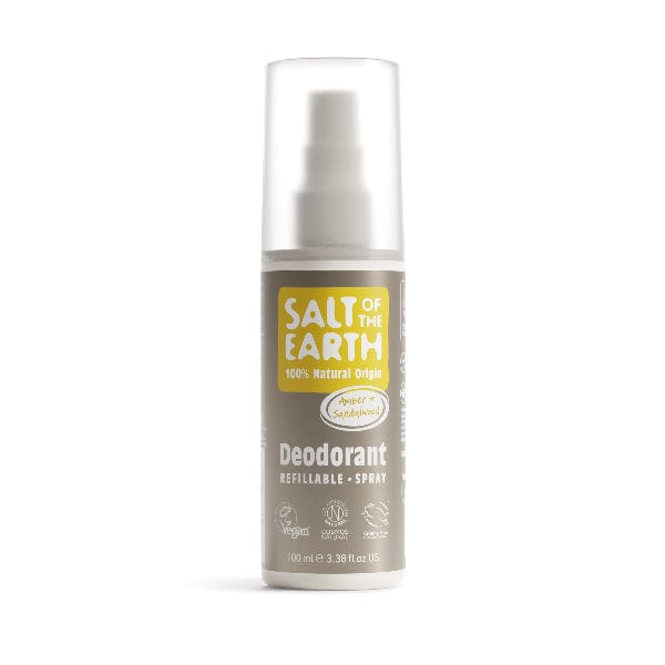 Salt Of The Earth Amber & Sandalwood Deodorant Spray 100ml