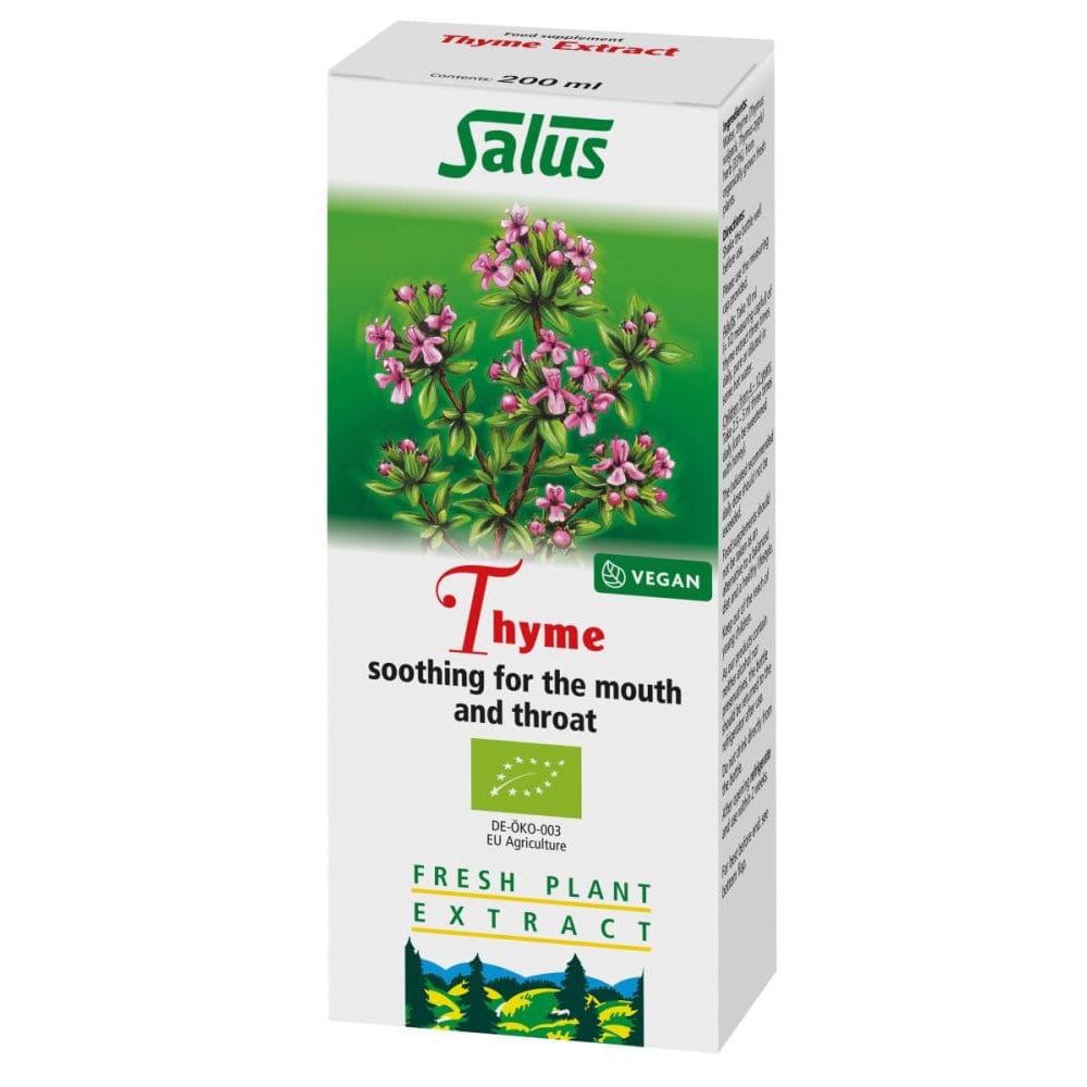 Salus Organic Thyme Juice 200ml