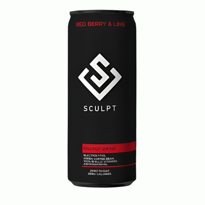 Sculpt Energy Drink Red Berry & Lime 250ml