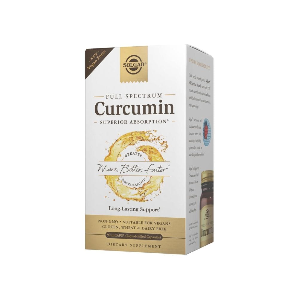 Solgar Full Spectrum Curcumin 185x 90 Caps
