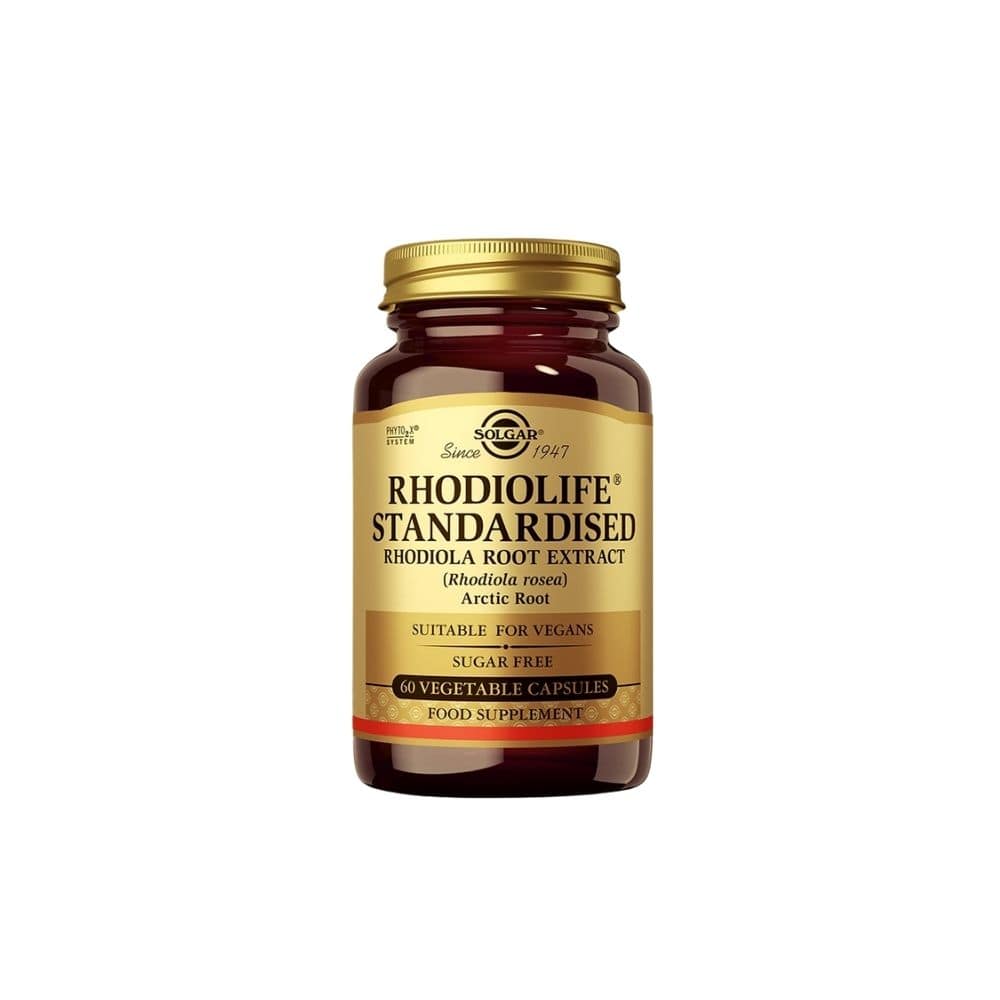Solgar Rhodiola Root Extract 60 Veg Caps