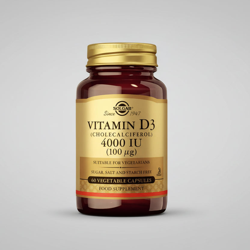Solgar Vitamin D3 4000 IU (100 µg) Veg Caps