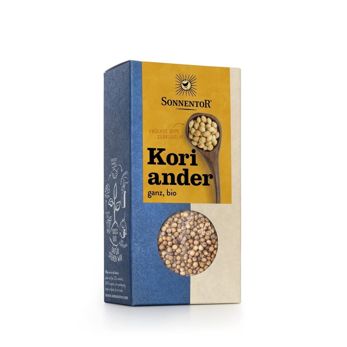 Sonnentor Organic Coriander Seeds 35g