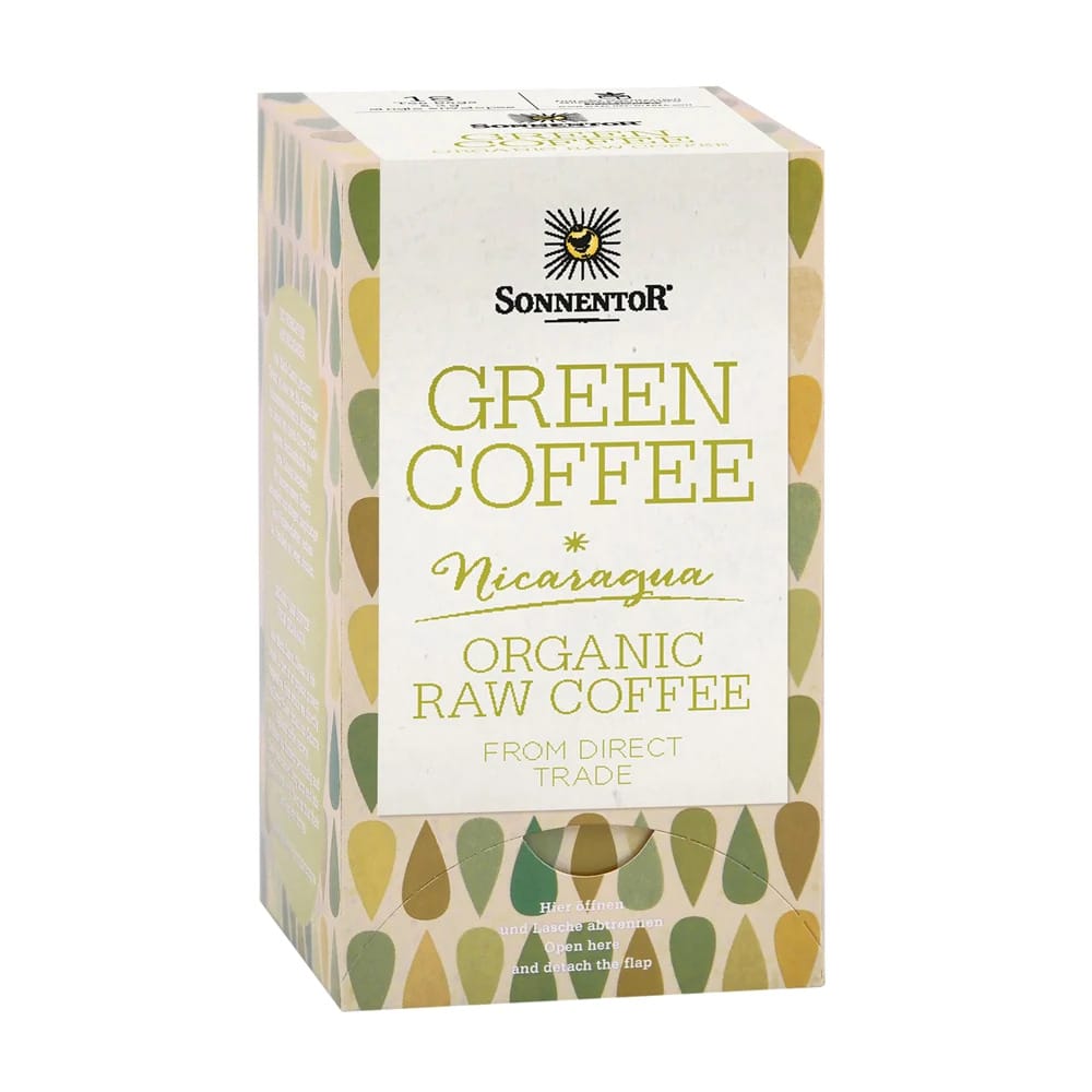 Sonnentor Organic Green Coffee 18 Bags