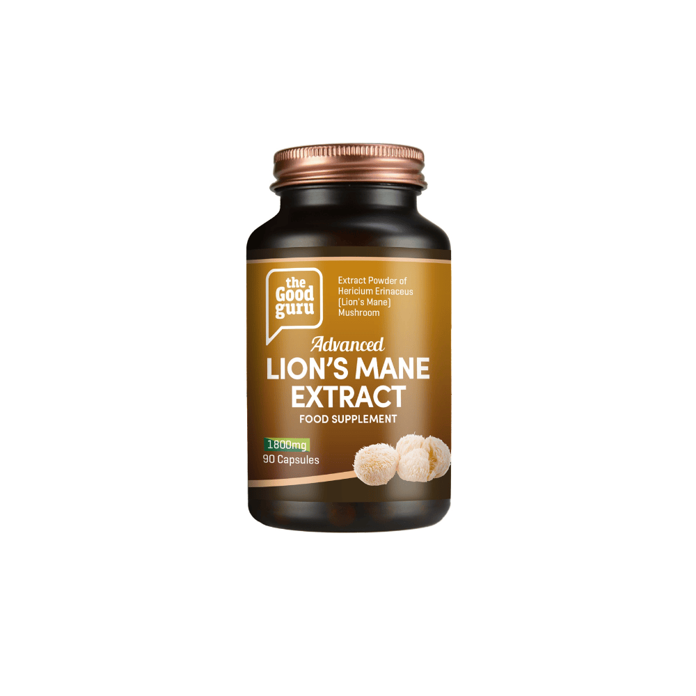 The Good Guru Advanced Lion's Mane Extract 90 Capsules