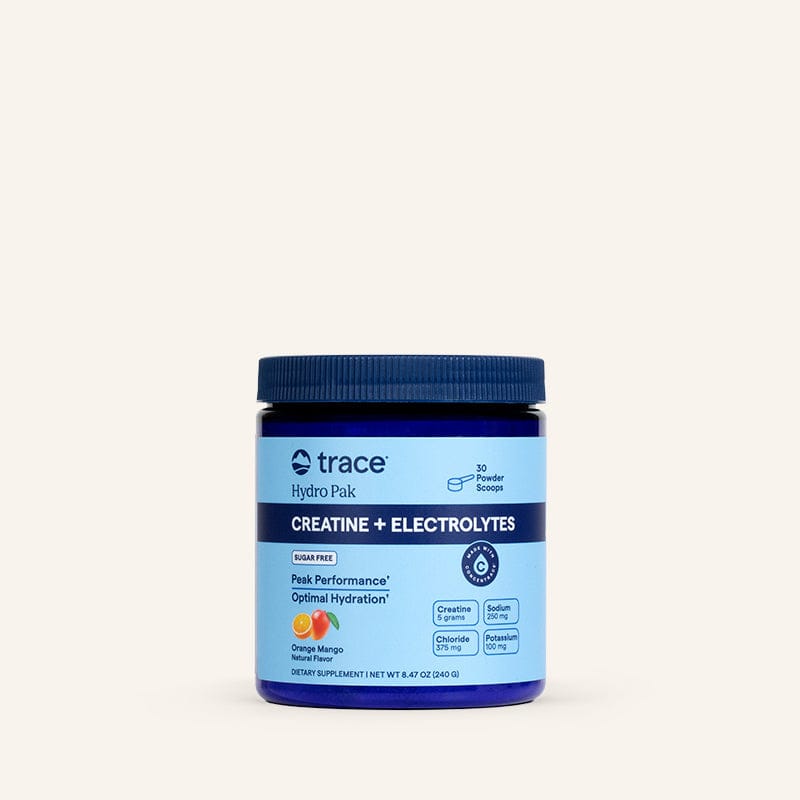 Trace Minerals Creatine + Electrolytes Powder Orange mango 240g