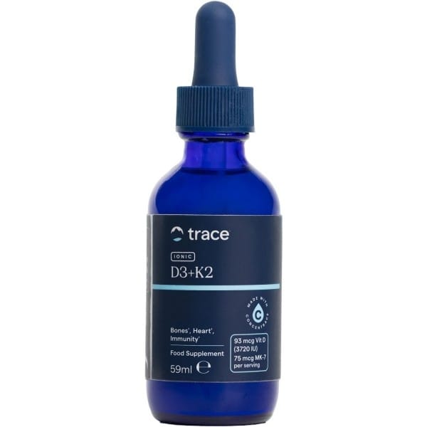 Trace Minerals Liquid Ionic Vitamin D3 + K2 Drops 59ml