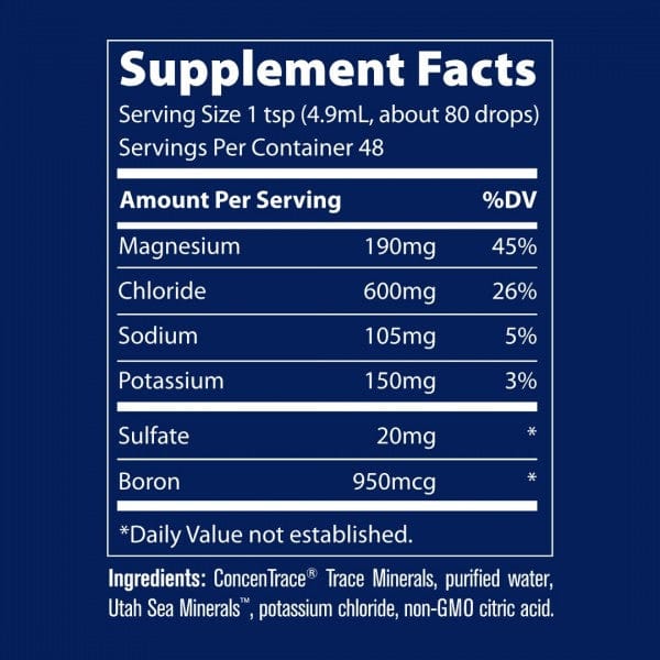 Trace Minerals Sport 40000 Volts | Electrolyte Concentrate 237ml
