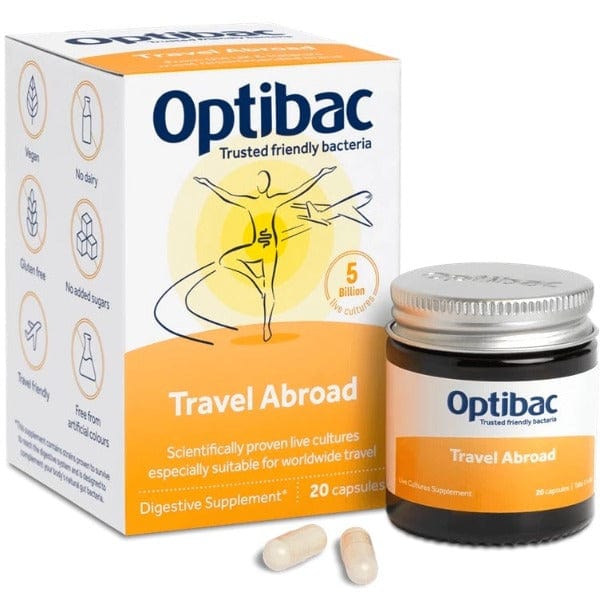 Optibac Travel Abroad 20 Caps