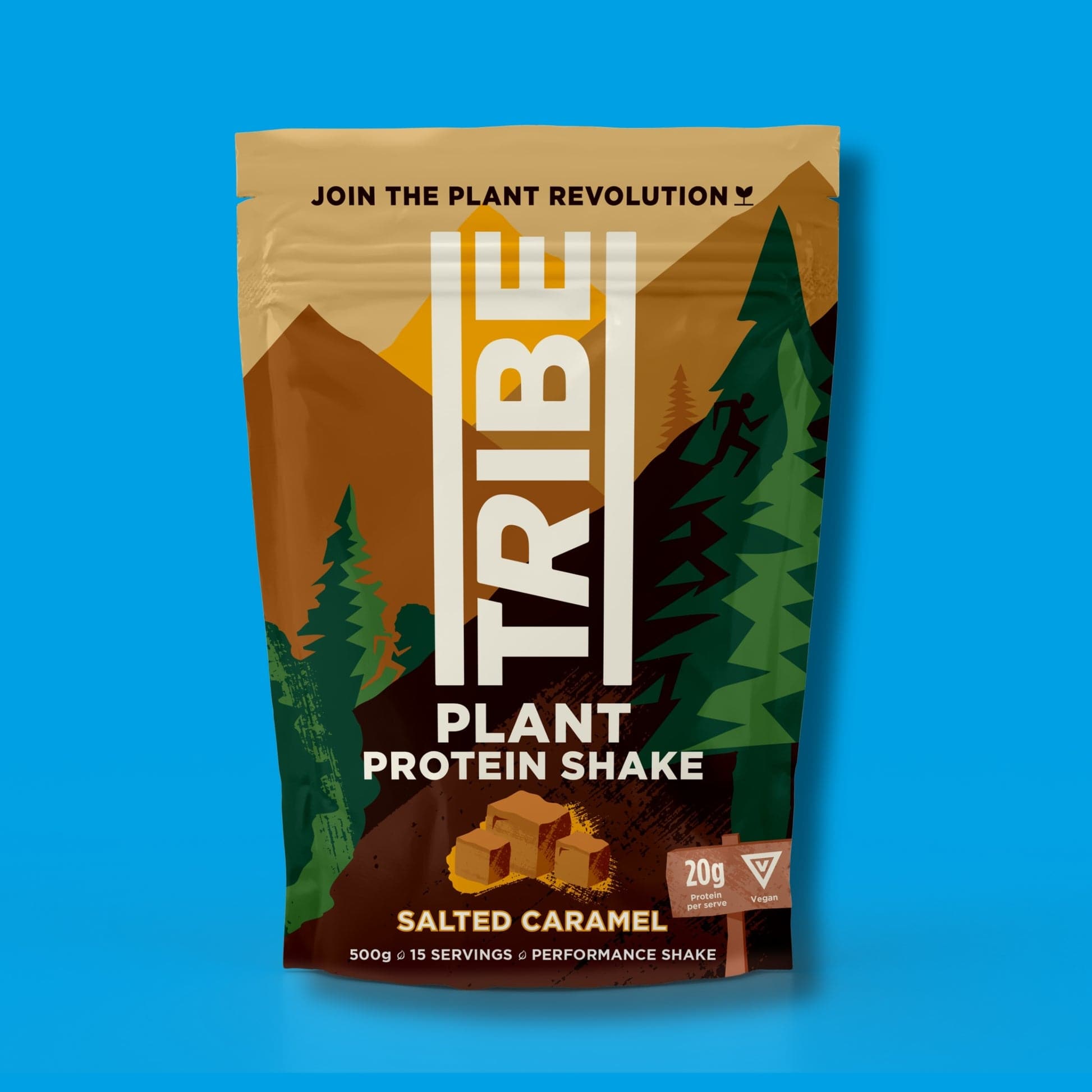 Tribe Salted Caramel Plant Protein Shake 500g