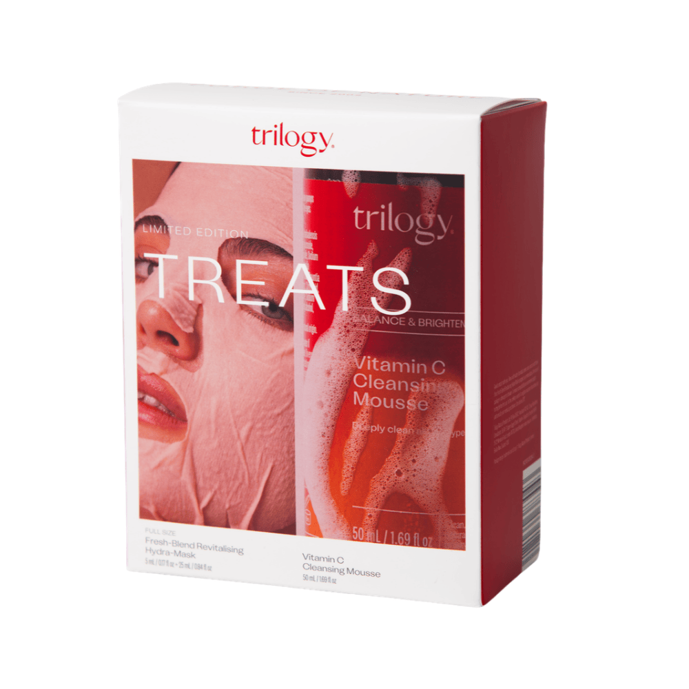 Trilogy Treats Gift Set- Cleansing mousse & face mask