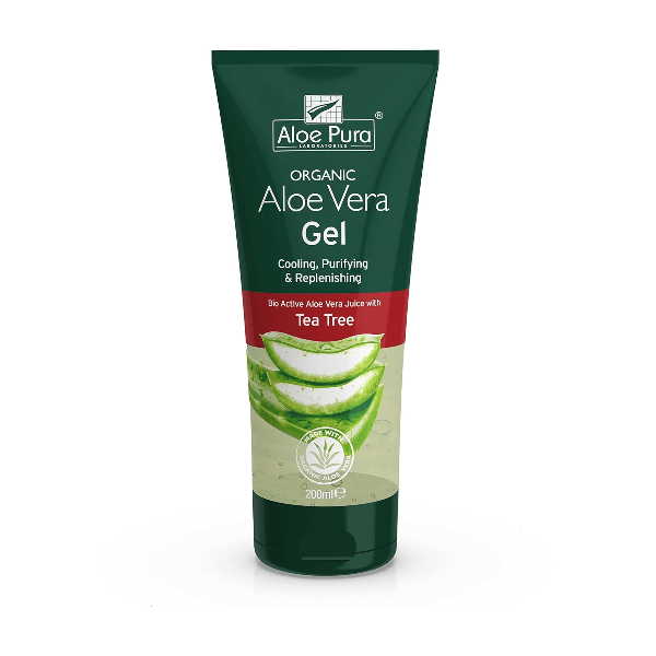 Aloe Pura Aloe Vera Gel With Tea Tree 200ml