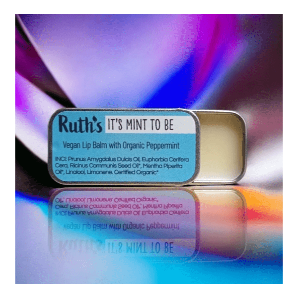 Ruth's Palm Free It's Mint To Be Vegan Lip Balm With Peppermint 7g