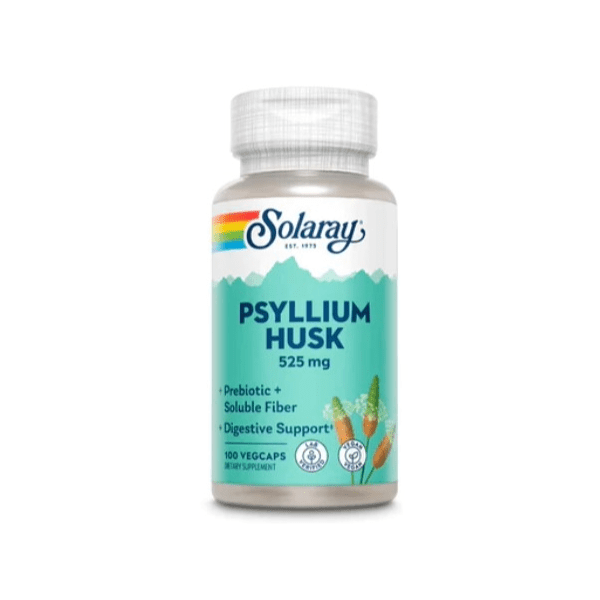 Solaray Psyllium Husk 525mg 100 Caps