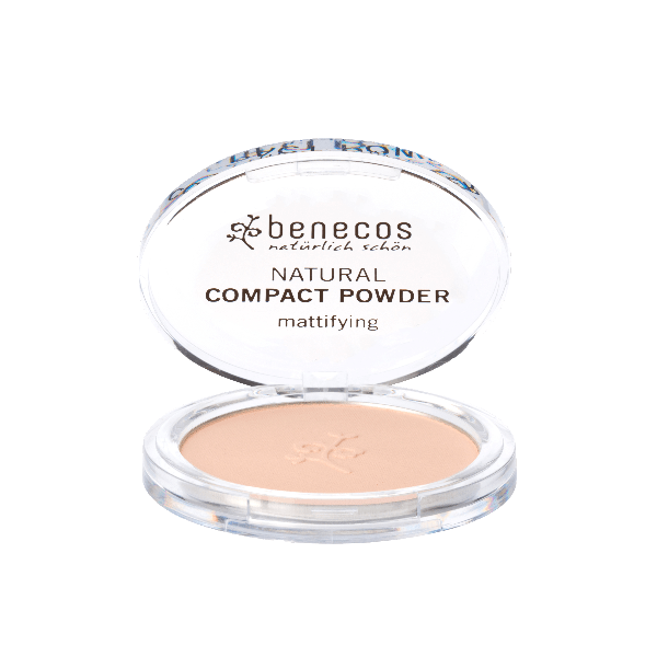 Benecos Vegan Natural Compact Powder Sand 9g