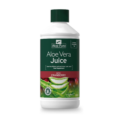 Aloe Pura Aloe Vera Cranberry Juice