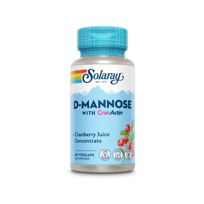 Solaray D-Mannose With Cranberry Extract Caps