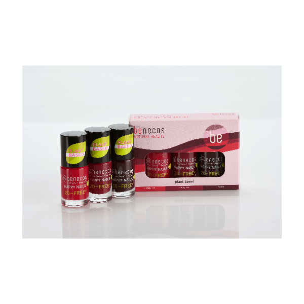 Benecos Classic In Red Nail Polish Set